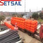 Full Payment 250mm UHMWPE Tube Water Pipe for Cutter Suction Dredger Flange