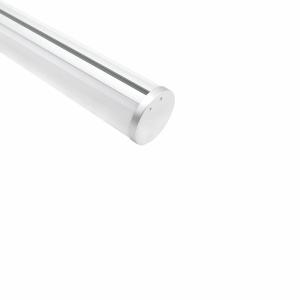 Wholesale 60mm PC Milky Cover Extrusion Suspended Led Aluminum Profile For Ceiling Lighting from china suppliers