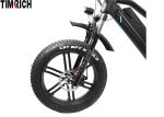 Aluminium Alloy Rechargeable Electric Bicycle Mountain Bike 20 Inch Tire TM-KV