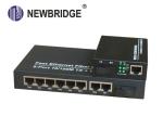 10 100M Media Converter SC Port , 20km Single Fiber Single Mode Media Converter