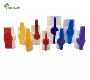 Wholesale Customize UPVC Compact Ball Valve with Multiple Handle Styles to Suit Your Requirements from china suppliers