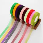 Custom 2 / 5 / 8'' inch happy birthday ribbon silk ribbon decoration