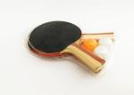 Play Table Tennis Set Double Reverse Rubber With Yellow Sponge for Family