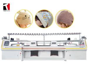 Wholesale 1.2m/s Hat Knitting Machine , 2 Heads Automatic Knitter Machine from china suppliers