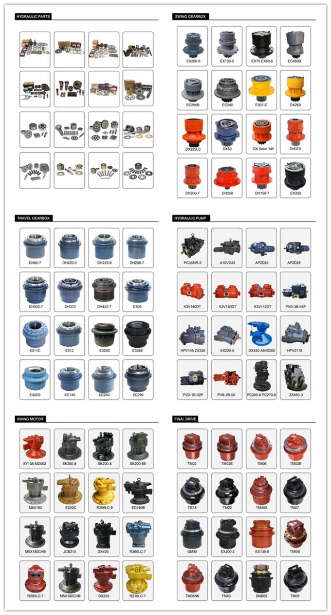 Belparts Spare Parts EC290B VOE14513717 Bucket Hydraulic Cylinder Seal Kit For Crawler Excavator 6