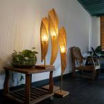 Homestay Japanese style Table Lamp Bedside Tatami Lamp Bedroom Stand Lamp(WH-WFL