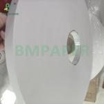 24gsm 28gsm Printable And PE Coated White Straw Wrapping Paper Roll 50mm 44mm