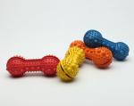 TPR Rubber Chew Toys Food Dispenser Dog Rubber Toy Washable