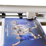 Daqin Laptop Screen Die Cut Sticker Maker Machine that Prints Vinyl Stickers