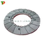 Multi-Alloy Cast Iron Refiner Plates for Wood Material Preparation in MDF Plant