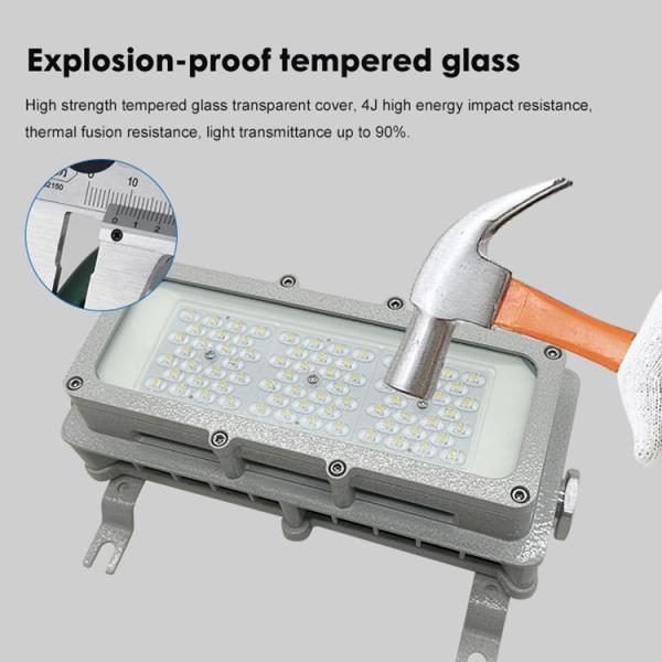 Ip66 Atex Approved Led Lighting 50w Explosion Proof Floodlight