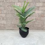 Fiber Clay Flower Pot Small Size Bowl Planter Box For Indoor Outdoor Home Garden