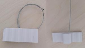 China High Security RFID Cable Seal Writable RFID Wire Seal NFC HF RFID Cable Tie Tag Container Bolt Seal on sale