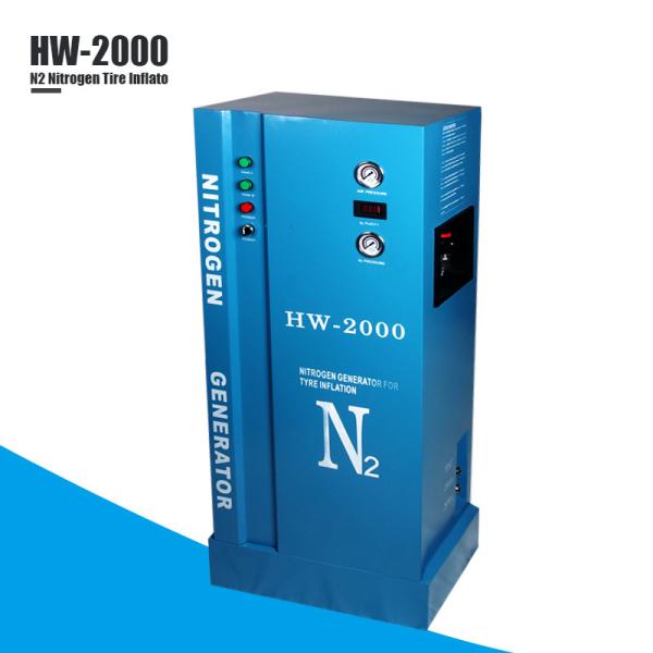 50HZ Nitrogen Tyre Inflation HW2000 Nitrogen Inflator Machine Stable And Long