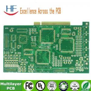 China Custom Multilayer PCB Fabrication Design Aluminum Green on sale