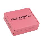 Gloss Matt Varnishing Pink Mailer Shipping Box Cosmetics Packaging Boxes OEM