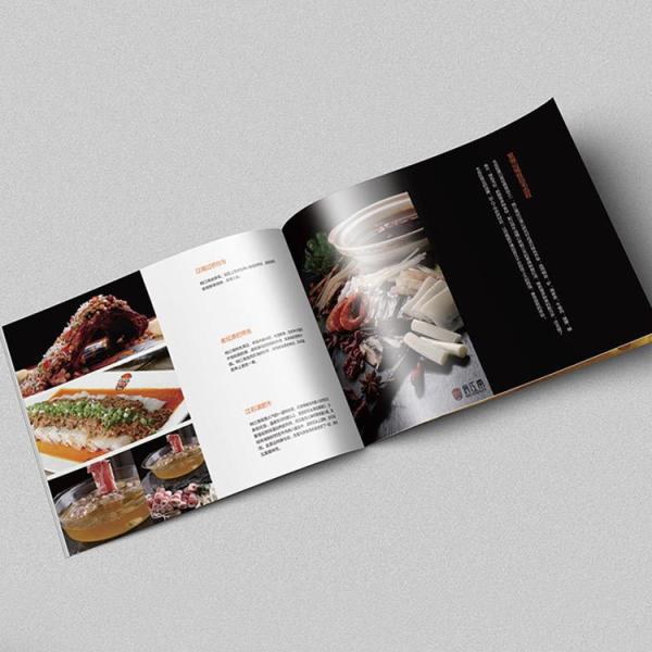 Paper Soft Cover Full Color Brochures , Custom Business Card Printing ISO 9001