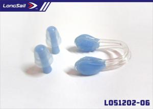 Flexible soft tactility silicone swim nose clip / diving earplugs / silicone nose pads swim accessories