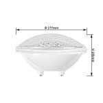 PAR56 Plastic Recessed LED Pool Light 18W 12V Remote Control