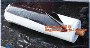 Wholesale UV Resistant Black White PE/Polyethylene/Poly Reflective Plastic Mulch Film for Agricultural Ground Cover Layer BAGEASE from china suppliers