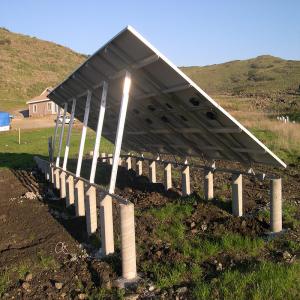 China Solar System Brackets Ground Mount Kit Pv Mounting Structure Ground Solar Bracket on sale