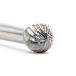 3mm SD Ball Shape Carbide Burrs Single Cut Carbide Rotary Burr On 3mm Shank