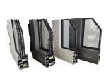 Safety Three/ Two 2/ 1 Cavity Glazing Aluminum Heat Insulation Sliding Windows