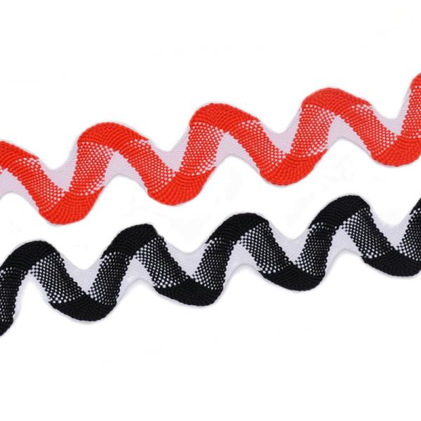 Customized 3.5cm Width Rick Rack Trim For Garment