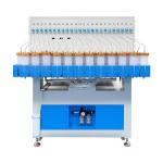 394 Colors Liquid Soft PVC Keychain Injection Machine PVC Rubber Keychain Making