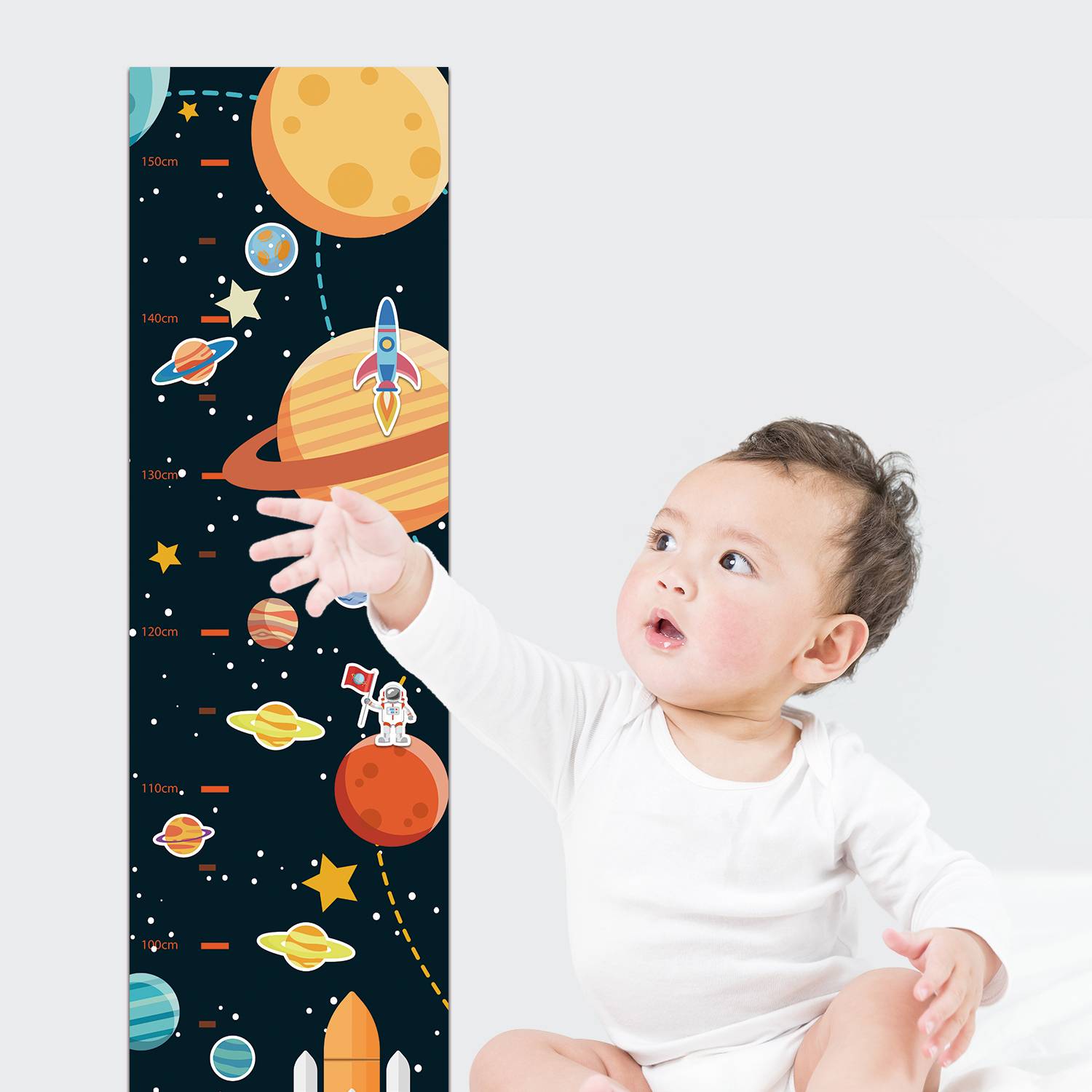 Children Removable Dry Erase Growth Chart Poster
