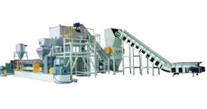 China ABB Transducer Granulator Machine For Plastic , ISO Plastic Granules Machine on sale