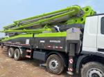 Status Refurbished Used Truck Mounted 56m Boom Section Concrete Pump for Ready
