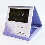 business advertising electronic 4.3inch video booklet with USB cable , video