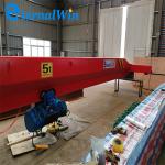 Light Duty Cargo Lifting Bridge Crane Single Girder Overhead Crane