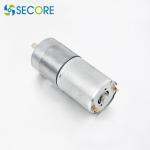 Metallic Miniature DC Gearmotor Sweeper Shredder 25mm Brushed DC Motor With