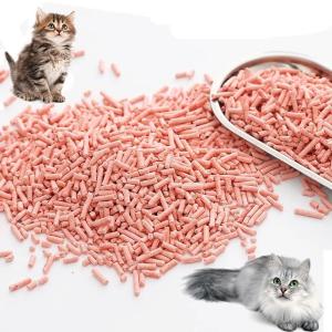 Wholesale Red Tofu Litter Sand Dust Free Tofu Cat Litter Flushable Customized from china suppliers