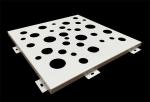 Indoor Architectural Decorative PVDF Perforated Metal Facades 1500x2500mm