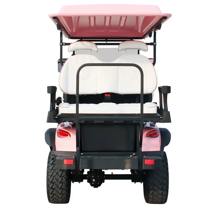 48V Sensor Smart Type Fashionable Modern Golf Cart With Audio System for 6 Passengers