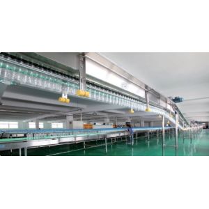 Buy cheap Sanitary Accumulation Air Bottle Conveyor System Stainless Steel ANSI304 from wholesalers
