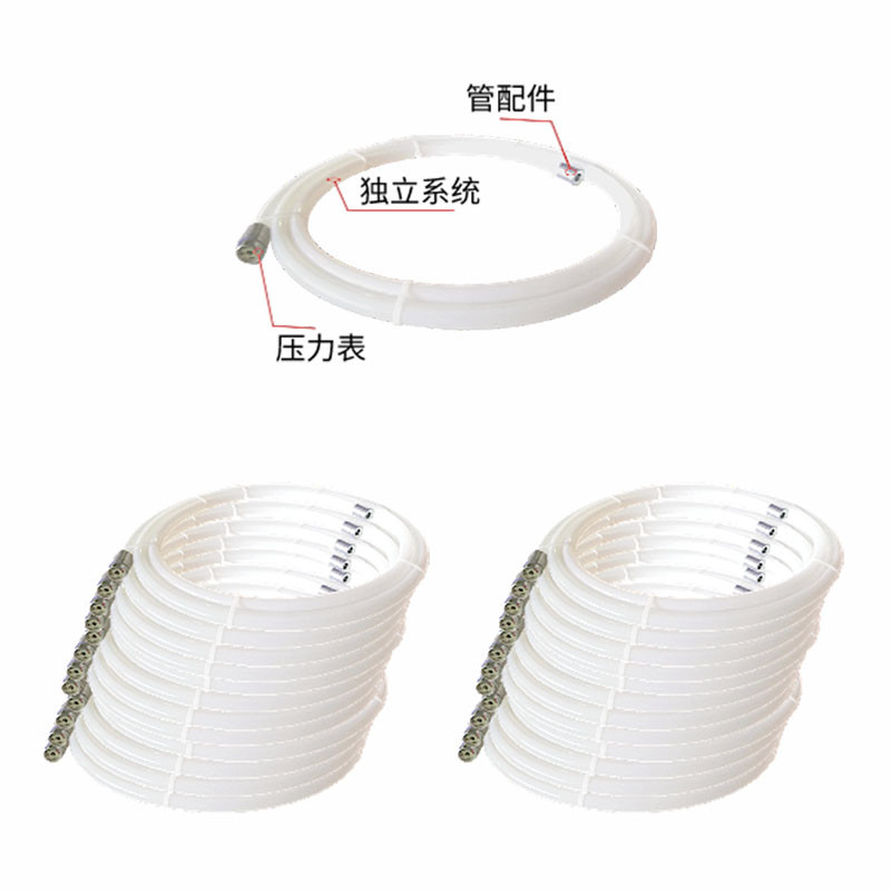 White Polishing Surface Automatic Fire Suppression Tube Superior Fire Protection