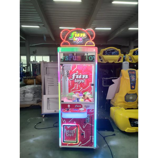 Arcade Coin Operated Fun Toys Crane Claw Machine Mini Prize Game Machine