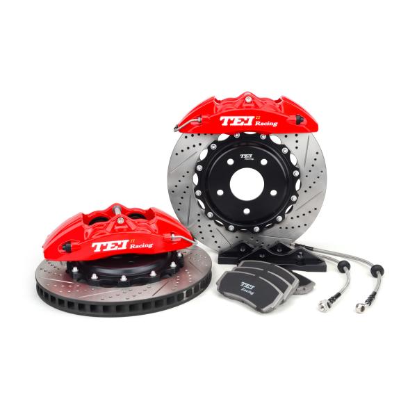 4 Piston Caliper With 330*28 Disc Tei Racing Brake Kit For 2019 Year 17 Inch Car