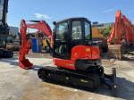0.24 M³ Used Excavators Digger Kubota Kx165 9.3rpm Swing Speed