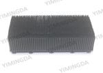 105 * 50mm Plastic Brush Black Auto Cutter Nylon Bristles for Q25 Cutter