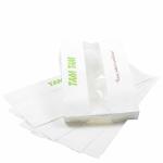 Kraft Paper Bag Anti oil With Transparent Window For Bakeries