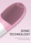 450mAh 50HZ Sonic Silicone Cleansing Brush Silicone Facial Cleansing Device