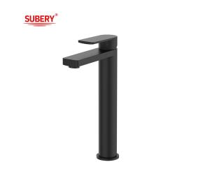 Wholesale Chrome Brass Tall Basin Mixer Faucet Single Lever from china suppliers