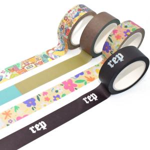 Wholesale Custom Cute Self Adhesive Japanese Printed Masking Washi Tapes from china suppliers