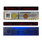 CDR Customized Wine Label Stickers Anti Counterfeit Fluorescent