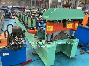 Wholesale Good Quality Cold-formed Metal Roof Sheet Color Steel Roll Forming Roof Steel Ridge Cap Cover Roll Forming Machine from china suppliers